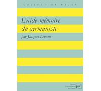 L'aide-mémoire du germaniste