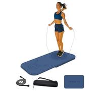 LaiEr Lot de 2 tapis de protection antidérapants pour genoux - Absorption des chocs - Pour exercices de fitness, de gym à domicile(140cm*62cm*8mm+61cm*41cm*8mm)