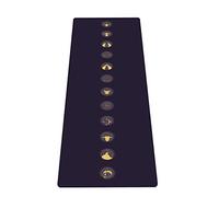 LaiEr Tapis de yoga de voyage portable, tapis d'entraînement léger et pliable - Idéal pour le yoga, le pilates, le bikram, les étirements, l'entraînement et l'exercice (183 cm x 61 cm x 1.5 mm)