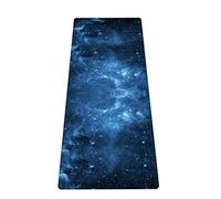 LaiEr Tapis de yoga de voyage portable, tapis d'entraînement léger et pliable - Idéal pour le yoga, le pilates, le bikram, les étirements, l'entraînement et l'exercice (183 cm x 61 cm x 1.5 mm)