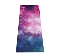 LaiEr Tapis de yoga de voyage portable, tapis d'entraînement léger et pliable - Idéal pour le yoga, le pilates, le bikram, les étirements, l'entraînement et l'exercice (183 cm x 61 cm x 1.5 mm)