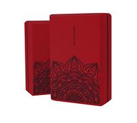 LaiEr Yoga Block (lot de 2) 9 "x6 "x3" brique de mousse EVA haute densité, surface antidérapante douce et légère pour le yoga, le pilates, la méditation in Red