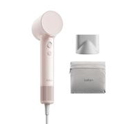 Laifen Air Sèche Cheveux avec Sac de Voyage, 280g, Rose | Diffuseur & Lisseur, 200M Ions, 110k Rpm, 60dB, 2 Vit. & 5 Temp., Séchage 3min, Mode Enfant, Voyage.