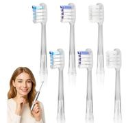 Laifen Lot de 6 têtes de brosse à dents de rechange pour adultes, compatibles avec la brosse à dents électrique Laifen