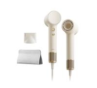 Laifen Mini Sèche-cheveux 200M d'Ions Négatifs Moteur Brushless 110K tr/min Séchage Rapide Contrôle Intelligent de Température Mode Enfant Buse Magnétique Léger 299 g Maison Voyage (Or de Sable)