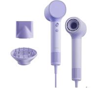 LAIFEN - NEO - Sèche cheveux - 200 M d'ions négatifs - 59 dB - 390g - Séchage ultra rapide - Violet