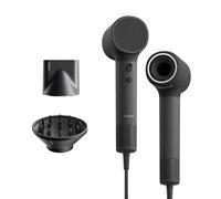 Laifen Neo Sèche-Cheveux Haute Vitesse, 200M Ions Négatifs, Moteur Brushless 110k tr/min, Température Intelligente, Léger 390g, Silencieux 59dB, 2 Buses Magnétiques adapté à toute chevelure (Noir)