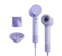 Laifen Neo Sèche-Cheveux Haute Vitesse, 200M Ions Négatifs, Moteur Brushless 110k tr/min, Température Intelligente, Léger 390g, Silencieux 59dB, 2 Buses Magnétiques adapté à toute chevelure (Lilas)