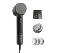 Laifen Neo Special Sèche-cheveux Haute Vitesse Avec Moteur Sans Balai de 110 000 tr/min, 200 Millions d'Ions Négatifs, Contrôle Intelligent de la Température, 2 Embouts Magnétiques (Noir)