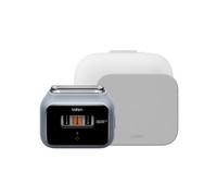 Laifen P3 Bundle Rasoir Électrique à Grille à 3 Lames avec Accessoires,Bleu | Moteurs Linéaires 2x12k Coupes/Min, Rasage Sec/Humide, Lame 0,055mm, Batterie 100min, USB-C, IPX7.