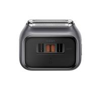 Laifen P3 Pro Rasoir Électrique Moteur Linéaire Breveté 12 000 CPM, Fenêtre sur Moteur, Autonomie de 100 Minutes, Charge 3 Min pour 7 Min, Usage à Sec et sous l'Eau, Idéal pour Voyages (Gris Sidéral)
