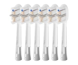 Laifen ProSS Cushioned Toothbrush Heads 6 Pack, New 2026 Version Replacement Heads