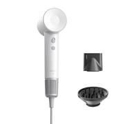 Laifen SE Sèche-cheveux 200M d'Ions Négatifs Moteur Brushless 105K tr/min Séchage Rapide Contrôle Intelligent de Température 2 Buses Magnétique Bruit Réduit Cheveux Bouclés ou Lisses Voyage (Blanc)
