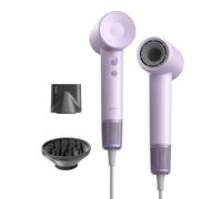 Laifen SE Sèche-cheveux 200M d'Ions Négatifs Moteur Brushless 105K tr/min Séchage Rapide Contrôle Intelligent de Température 2 Buses Magnétique Bruit Réduit Cheveux Bouclés ou Lisses Voyage (Violet)