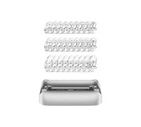 Laifen T1 Pro Tête de Rasoir Magnétique de Rechange (Pour Barbe Longue), Inclut 3 Peignes de Guidage (2mm, 3mm, 5mm), Faible Teneur en Nickel, Texture Laser, Design Ouvert Anti-Bourrage (Argent)