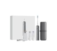 Laifen Wave Brosse à Dents Électrique Sonique Coffret avec 3 Têtes, Gris | Oscillation 60°, Vibrations Confortables 26k/Min, Autonomie 45 Jours, Charge USB-C, IP68, Réglages App.
