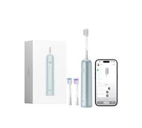 Laifen Wave Brosse À Dents Électrique Sonique Pionnière 60° Oscillation Vibration Autonomie de 45 Jours 3 Têtes de Brosse Étanchéité IPX7 Acceptée par l’ADA pour Voyages (Alliage d’aluminium bleu)