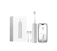 Laifen Wave Brosse à dents électrique, oscillation et vibration, pour adulte, avec 3 têtes de brosse, IPX7, étanche, magnétique, rechargeable, pour voyage, en aluminium