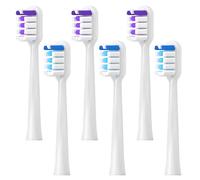 Laifen Wave Lot de 6 têtes de brosse à dents de rechange pour adultes, compatibles avec la brosse à dents électrique Laifen