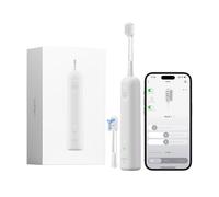 Laifen Wave Special Brosse à Dents Électrique Sonique à Oscillation & Vibration Avec Application, 2 Brossettes de Rechange, IP68 Étanche, Conçue pour le Voyage (gris)