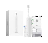 Laifen Wave Special Brosse à Dents Électrique Sonique à Oscillation & Vibration Avec Application, 2 Brossettes de Rechange, IP68 Étanche, Conçue pour le Voyage (Blanc)