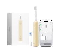 Laifen Wave Special Brosse à Dents Électrique Sonique à Oscillation & Vibration Avec Application, 2 Brossettes de Rechange, IP68 Étanche, Conçue pour le Voyage(jaune)