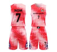 LAIFU Maillot de Basket Enfant Adulte Personnalisé Nom Numéro Logo de l'équipe Ensemble de Basket-Ball
