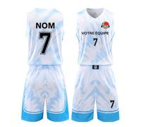 LAIFU Maillots de Basket Enfant personnalisés Nom, numéro, Logo de l'équipe Maillots de Basket Adulte