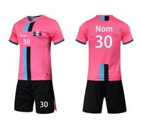 LAIFU Personnaliser Maillot T-Shirt Football Nom Numéro Logo de l'équipe pour Adulte/Enfants