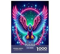 L'aigle Frappe Le Ciel Puzzle 1000 Pièces Educa Cadeau Unique De l'art De La Décoration Oiseaux de Proie Jeu Éducatif Challenge Toy Adultes & Enfants des 14 Ans 38x26cm/1000pcs