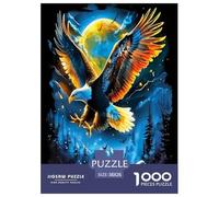 L'aigle Frappe Le Ciel Puzzle 1000 Pièces Educa Divertissement Créatif Décoration Intérieure Oiseaux de Proie Jeu Éducatif Challenge Toy Adultes Et Enfants À Partir De 14 Ans 38x26cm/1000pcs