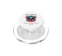 L'aigle Patriotique EMS-EMT, Une étoile de Vie au Service de la communauté PopSockets PopGrip pour MagSafe