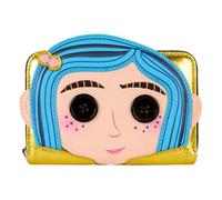 Portefeuille Loungefly Coraline Doll DorÃ© 15x10 cm