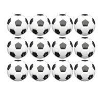 Laikoutd 12 Pièces Baby-Foot Jeu De Table Balle Remplacement Jeu Table Officiel Football Machine Partie Petit Ballon