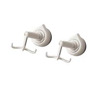 Laikoutd 2Pcs Kitchen Utensil Holder Space Saving Wall Hook Rice Spoon Spatula Pots Hook for Organizers and Storage Spoon Hanger Kitchen Utensil Holder