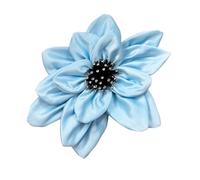 Laikoutd 3D Satined Flower Applique For Handcraft Project Stage Costume Garment Accessory Craft Supply