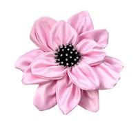 Laikoutd 3D Satined Flower Applique For Handcraft Project Stage Costume Garment Accessory Craft Supply
