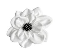 Laikoutd 3D Satined Flower Applique For Handcraft Project Stage Costume Garment Accessory Craft Supply