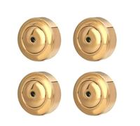 Laikoutd 4PCS Dics De Boucle d'oreille pour Goujons Boucles 'Oreilles Lourdes pour Tombantes Push Percé Bouchon en Acier Inoxydable Push Percé Remplacements De Boucles ' en Acier