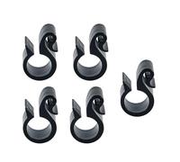 Laikoutd 5Pcs Corrosion-Resistant Drip Irrigation Clamps with S-Hooks Pipe Holders for Greenhouse & Garden Watering Systems Universal Drip Tube Hook