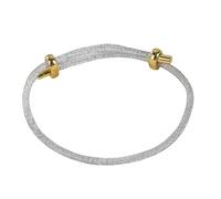 Laikoutd À Boucle De Câble en Acier Mécanisme De Fermeture Antidérapant Design Unisexe Moderne Réglable pour L'entraînement Et Les Voyages Plein Air Réglable Maille d'acier