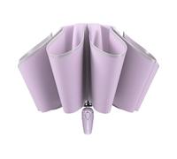 Laikoutd Auto Folding Rain Umbrella Sun Shelter with Reflective Strips for Enhances Night Safety Winds Resistant 12Rib Design Automatic Folding Umbrella