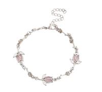 Laikoutd Bijoux De Poignet en Étincelant À Fleurs Réglable avec Cristaux Accrocheurs pour Les Amoureux La Mode Bijoux Soirée Et