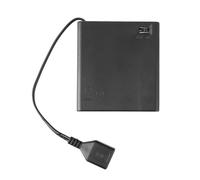 Laikoutd Boîtier De Batterie AA À 2/3/4/6/8 Emplacements avec Interrupteurs Couvercle Boîte USB avec Interrupteurs pour Kit D'éclairage LED Stockage Batterie Cellulaire