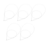 Laikoutd Câble De Frein pour Vélo Montagne 5 Pièces Dérailleur Lignes Intérieures Fil D'engrenages Fil d'acier Remplacement Cordon Montagne