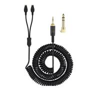 Laikoutd Câble De Remplacement pour Écouteurs HD580 HD600 HD650 HD660S HD6XX Longueur Réglable pour Les Mises À Niveau De Production Musicale