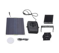 Laikoutd Chauffage solaire compact pour poulailler, serre et niche pour chien