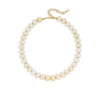 Laikoutd Collier en acrylique coloré exagéré, pendentif en forme de cœur fait à la main, perles seau, chaîne de clavicule pour femmes, accessoire de fête, bijoux