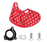 Laikoutd Compatibilité De Garde Plateau Vélo Montagne en Alliages D'aluminium avec Adaptateur Pédaliers 26T 32T pour Une Installation Facile Couvercle Plateau Léger