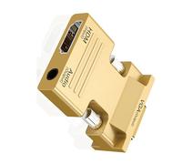 Laikoutd Convertisseurs HDTV VGA De Qualité avec Transmission Vidéo Et Musique Synchronisée Adaptateur Pris en par Synchronisation Vidéo Adaptateur VGA
